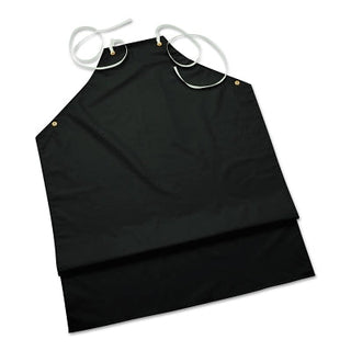 Neoprene Apron, 45 in x 35 in, Nylon, Black