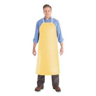 Hycar® Apron, 35 in x 45 in, Nitrile/Poly-Cotton, Yellow