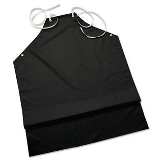 Hycar® Apron, 35 in x 45 in, Nitrile/Poly-Cotton, Black