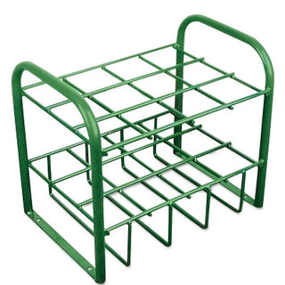 Multiple M7/M9/C/D/E Cylinder Stand, 22 in W x 19.5 in H x 15 in D, 12-Cylinder, Stationary