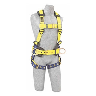 Delta™ Construction Style Harness, (2) Waist D-Rings; Back D-Ring, Large