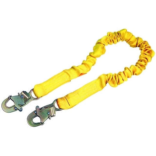 ShockWave™2 Shock Absorbing Lanyard, 6 ft, Self-Locking Snap, 1 Leg