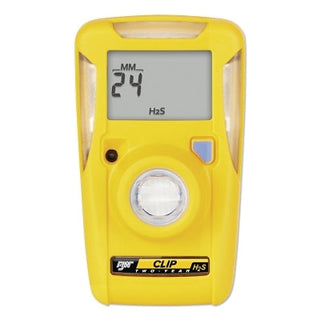 Clip Single-Gas Detector, Hydrogen Sulfide, Surecell™, 5-15 ppm Alarm Setting