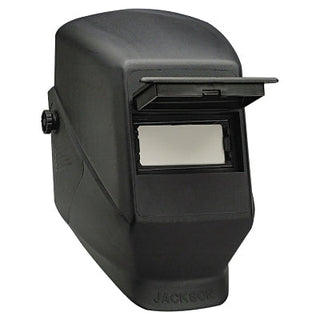 WH10 HSL 2 Passive Welding Helmet, SH10, Black, Fixed Front, 2 in x 4-1/4 in