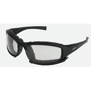 KleenGuard™ Calico™ Safety Glasses, Clear Lens, Polycarb Anti-Scratch Anti-Fog, Black Frame