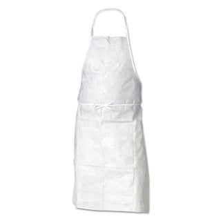 KleenGuard™ A20 Breathable Particle Protection Apron, 28 in X 40 in, White