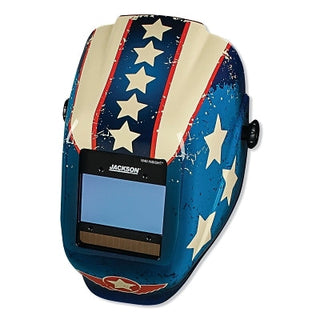 Insight Digital Variable ADF Welding Helmet, SH9 to SH13, Stars & Scars, 3.93 in x 2.36 in