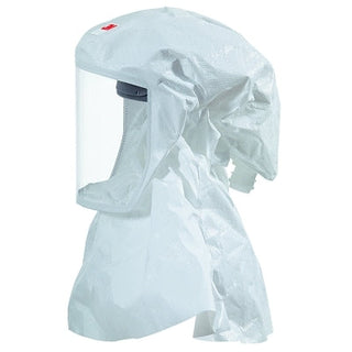 S-Series Hoods and Headcover, Hood with Integrated Suspension, M/L, White