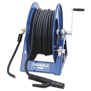 Large Capacity Welding Reel, #2-300ft;#1-250ft;#1/0-200ft;#2/0-150ft, Hand Crank