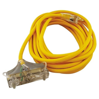 Tri-Source™ Polar/Solar Plus® Multiple Outlet Cord, 25 ft, 3 Outlets, Yellow