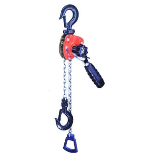 Series 602 Mini Rachet Lever Hoist, 550 lb, 5 ft Lifting Height, 56 lbf