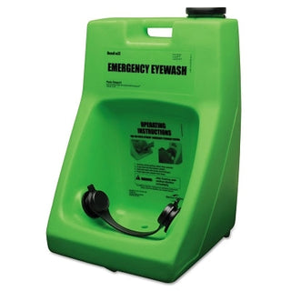 Porta Stream® I Emergency Eyewash Station, 6 gal, Gravity Feed, Stand, Cart or Wall Mount