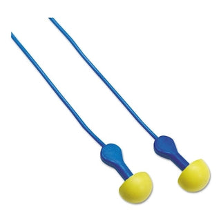 E-A-R™ Express™ Pod Plugs™ Earplug, Blue/Yellow, Corded