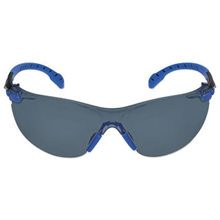 Solus™ 1000-Series Kit, Gray Lens, Polycarbonate, Anti-Fog, Black/Blue, Frameless