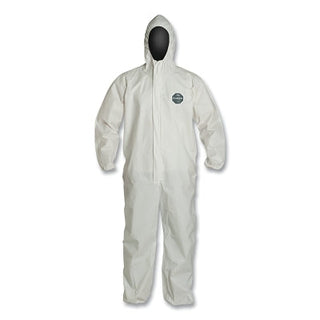 ProShield® NexGen Coverall with Attached Hood, White, 4X-Large