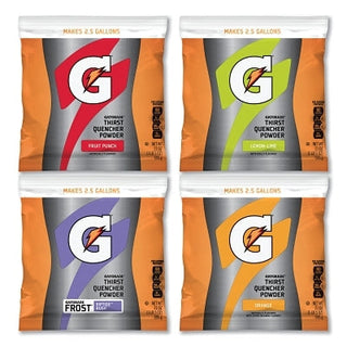 G Series 02 Perform® Thirst Quencher Instant Powder, 21 oz, Pouch, 2.5 gal Yield, Assorted Flavors