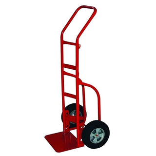 Heavy Duty Hand Trucks with Flow Back Handle, 800 lb, Solid Rubber Wheels