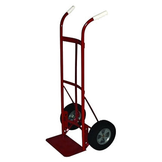 Dual Handle Hand Truck, 600 lb, Dual Handle, Solid Rubber Wheels