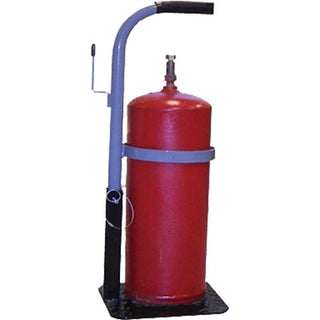 Cylinder Cart Stand, Holds 1 Cylinder, 6 in dia