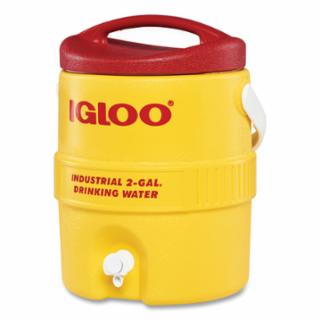 400 Series Cooler, 5 gal, Red/Yellow