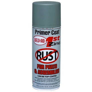 1st® Zinc Primer, 12.5 wt oz, 16 oz Aerosol Can, Gray