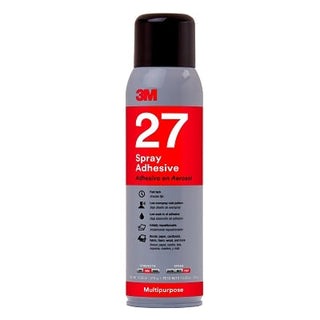 Multi-Purpose 27 Spray Adhesive, 13.5 oz Aerosol Can, White