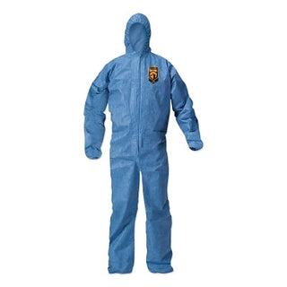 KleenGuard™ A20 Breathable Particle Protection Coverall, Blue Denim, Large, ZF, EBWAH