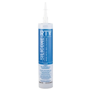 Contractor RTV Silicone Sealant, 10 oz, Cartridge, Clear