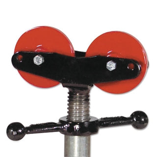 Roller Head with Steel Wheels, 2000 lb Cap, 1-1/4 in to 24 in Pipe