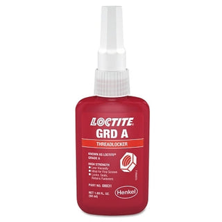 Grade A Threadlocker, 50 mL, Red