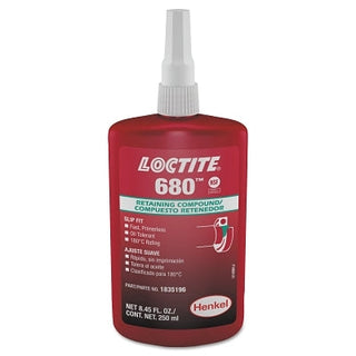 680™ Retaining Compound, 10 mL, Squirt Bottle, Green, 4,000 psi