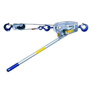 Cable Ratchet Hoist-Winch, 1-1/8 Tons Capacity, 20 ft Lifting Height, 83 lbf