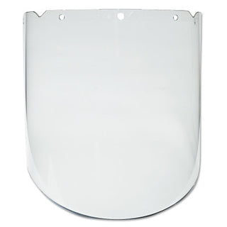 V-Gard® Visor for Elevated Temperature Application, Anti-Fog, Anti-Scratch, Clear, 17 in L x 9.25 in H