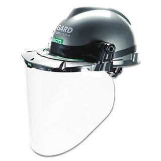 V-Gard® Accessory System General Purpose Visor, Anti-Fog, Anti-Scratch, Clear, 18 in L x 10-3/8 in H