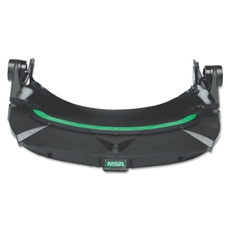 V-Gard® Visor Frame for General Purpose, For All MSA Slotted Caps, Black, Debris Control Sold Separately