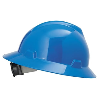 V-Gard® Protective Hats, Fas-Trac Ratchet, Hat, Blue