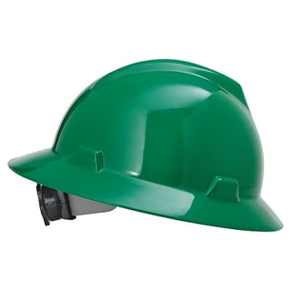 V-Gard® Protective Hats, Fas-Trac Ratchet, Hat, Green