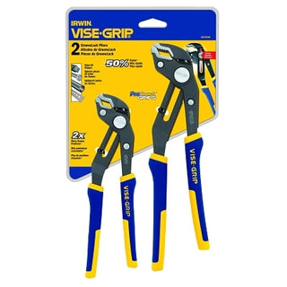 2-Pc GrooveLock Plier Set, 8 in; 10 in