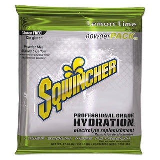 Powder Pack, Lemon-Lime, 47.66 oz, Pack, Yields 5 gal