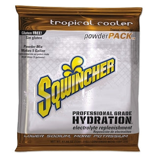 Powder Pack, Tropical Cooler, 47.66 oz, Pack, Yields 5 gal