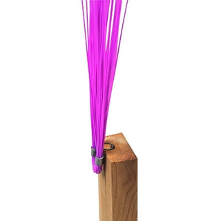 Marking Whisker, 6 in Height, Plastic, Pink Glo