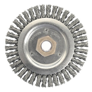 Roughneck® Stringer Bead Wheel, 4-1/2 in dia x 3/16 in Face W x 5/8 in-11 UNC x  0.020 in, 15000 RPM, 5 EA/CT