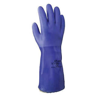 KV660 Kevlar® PVC Coated Gloves, X-Large, Blue